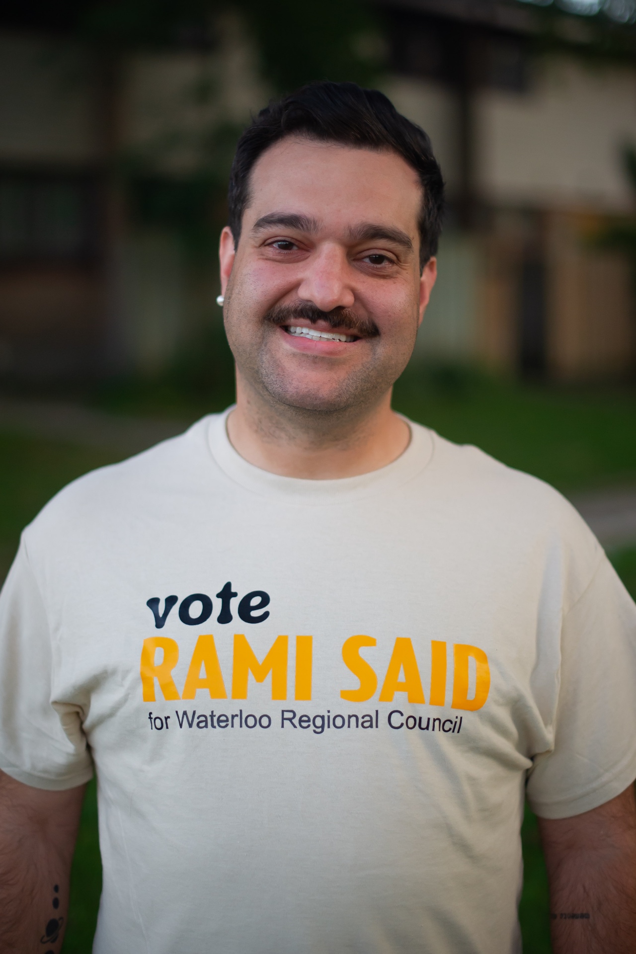 Rami Said, candidate for Waterloo Regional Council